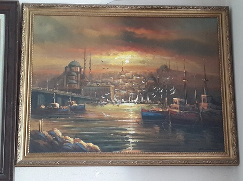 Yağlı Boya Manzara Resmi